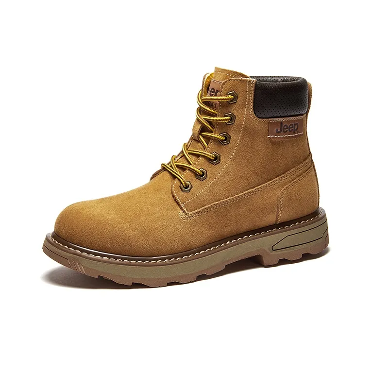 Jeep Martin Boots Men Sand-11