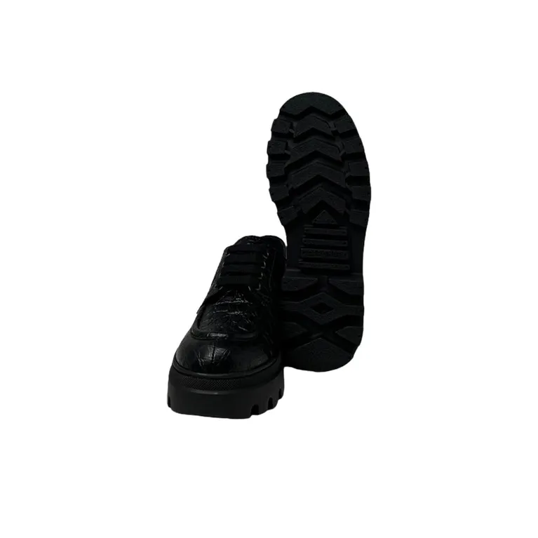 Car Shoe Casual Shoes Men's Black-4