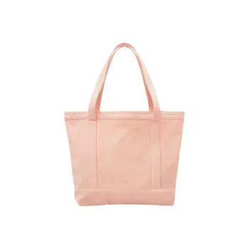 COS Cotton Tote Bag, Shopping Bag, Shoulder Bag, Handbag Regular Unisex Orange