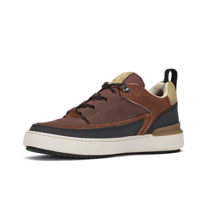 Clarks Low Top Skateboard Shoes Men's Tan-1