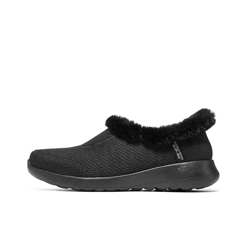 Skechers Slip Ins Anti Slip Wear Resistant Low Top Casual Shoes Women's All Black-0