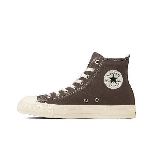 Converse All Star Canvas Shoes Unisex High-Top Charcoal Brown