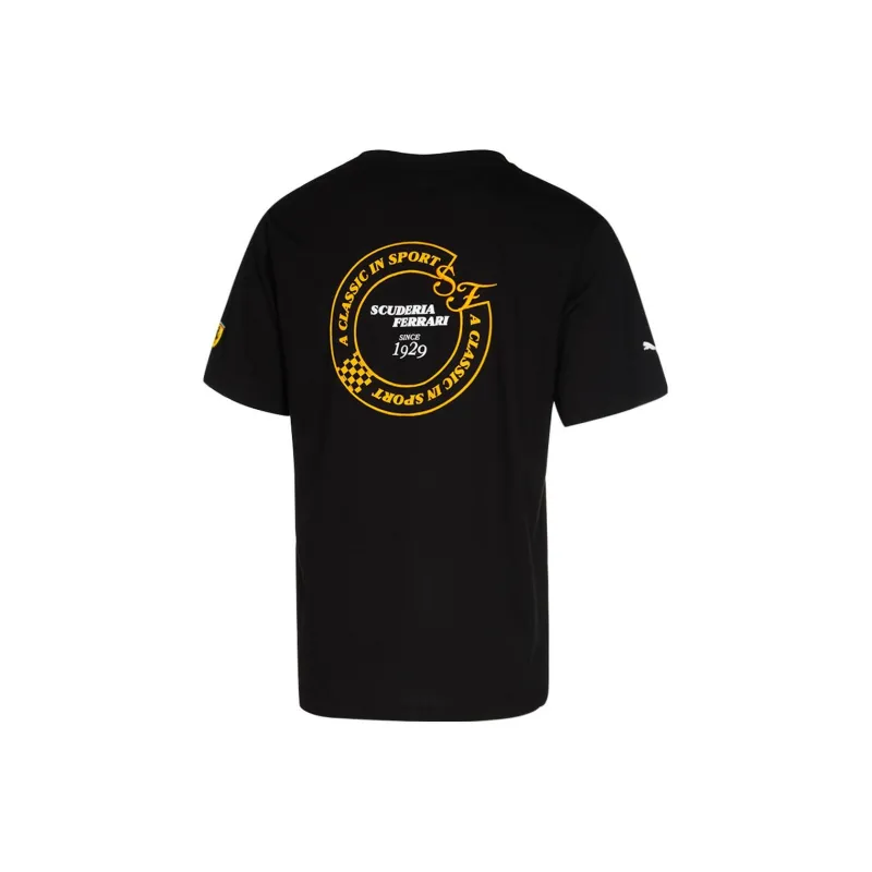 PUMA Ferrari T Shirts Men Black-1