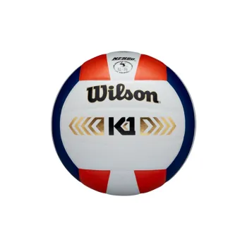 Wilson Size 5 Volleyball Unisex Orange White Blue