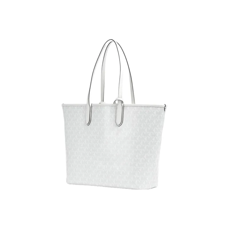 MICHAEL KORS Artificial Leather Tote Bag Shopping Bag Shoulder Bag Handbag Large Size Women's White-1