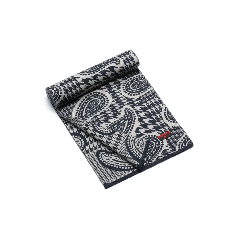 PIERRE CARDIN Wool Knit Scarves Unisex-1