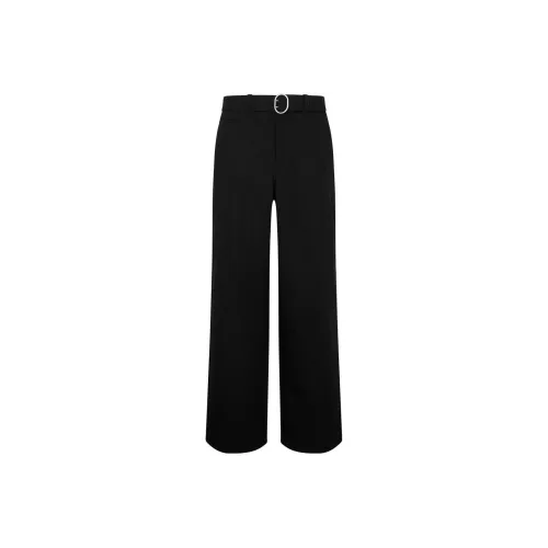 JIL SANDER Belted-waist Wide-leg Trousers