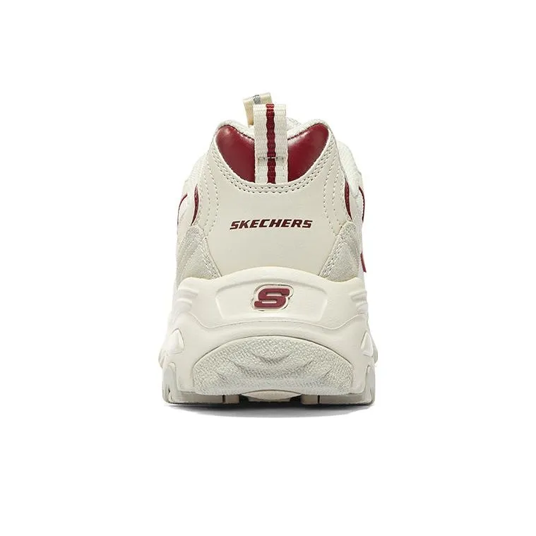 Skechers Dlites 1.0 'Beige Burgundy' Women's-4