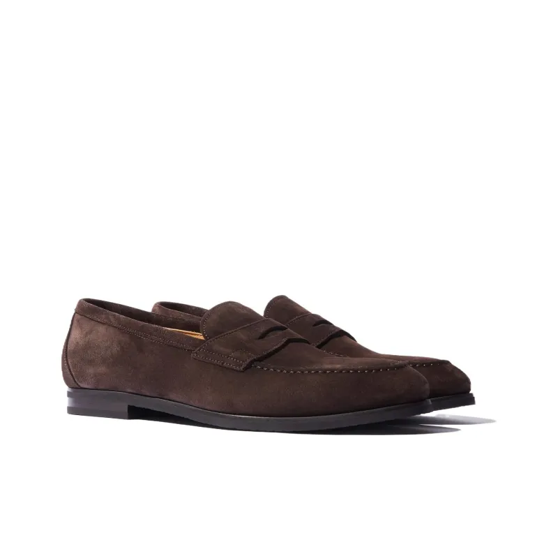 SCAROSSO Renato Round Toe Penny Loafers-2