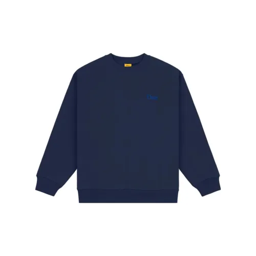 Dime Sweatshirts Unisex Marine Blue