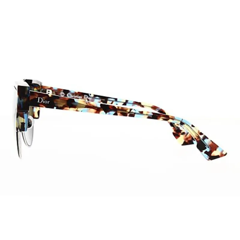 DIOR Plastic Metal Cat Eye Sunglasses Unisex Multicolor-2