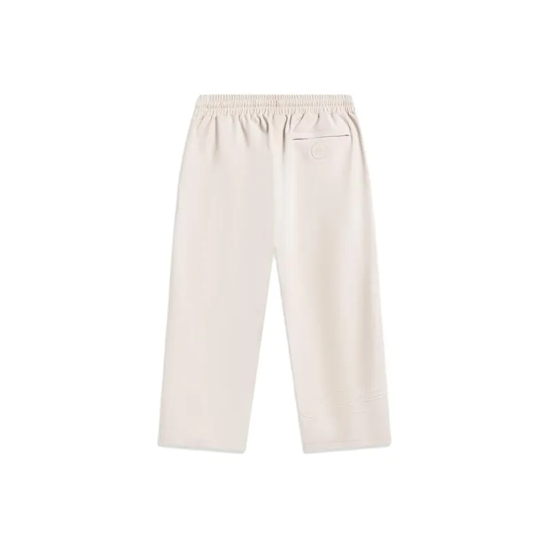 LINING Knitted Sweatpants Men Moonlight Gray-1