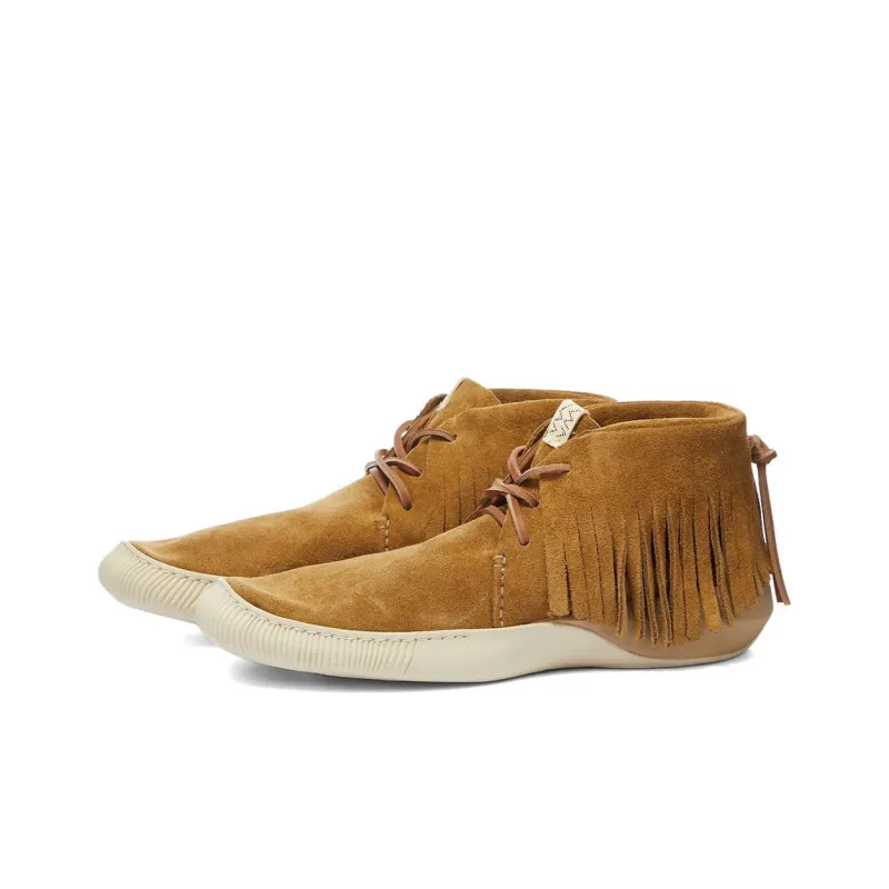 Visvim Fringed Suede Desert Boots-1