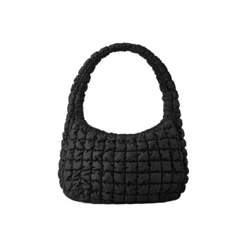 COS Polyester Cloud Bag Handbag Shoulder Bag Regular Women's Black