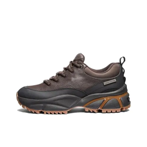 MICHAEL KORS Slip-Resistant Low-Top Casual Shoes Men's Umber
