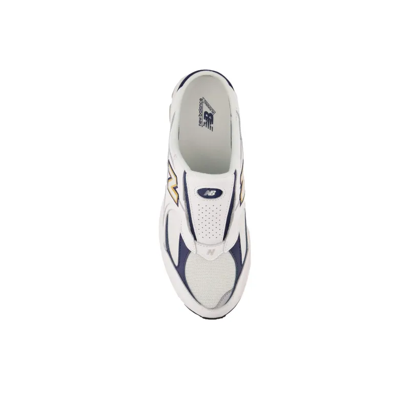 New Balance 2002R Mule White Navy Blue-2
