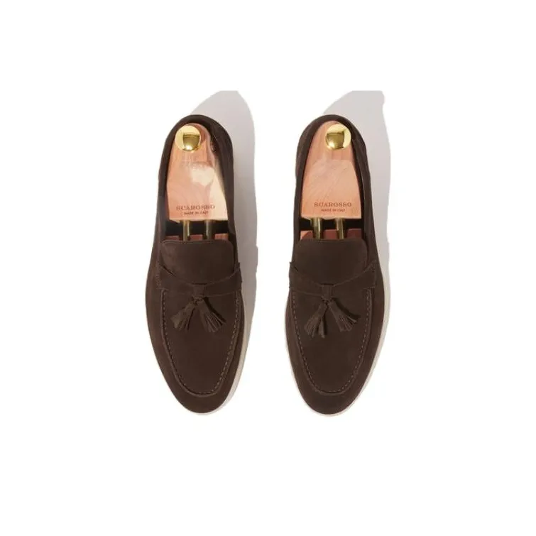 SCAROSSO Leandro Tassel Detailed Loafers-4