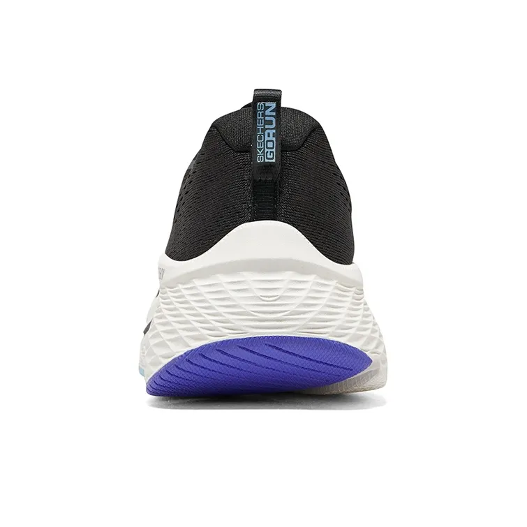 Skechers Max Cushioning Anti Slip Wear Resistant Low Top Casual Running Shoes Women's Black Purple-4