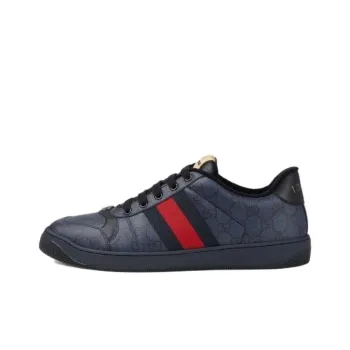 GUCCI Screener 'GG Supreme   Dark Blue Red'