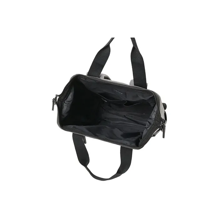 Beams Polyester Backpack Men's Charcoal Gray-4