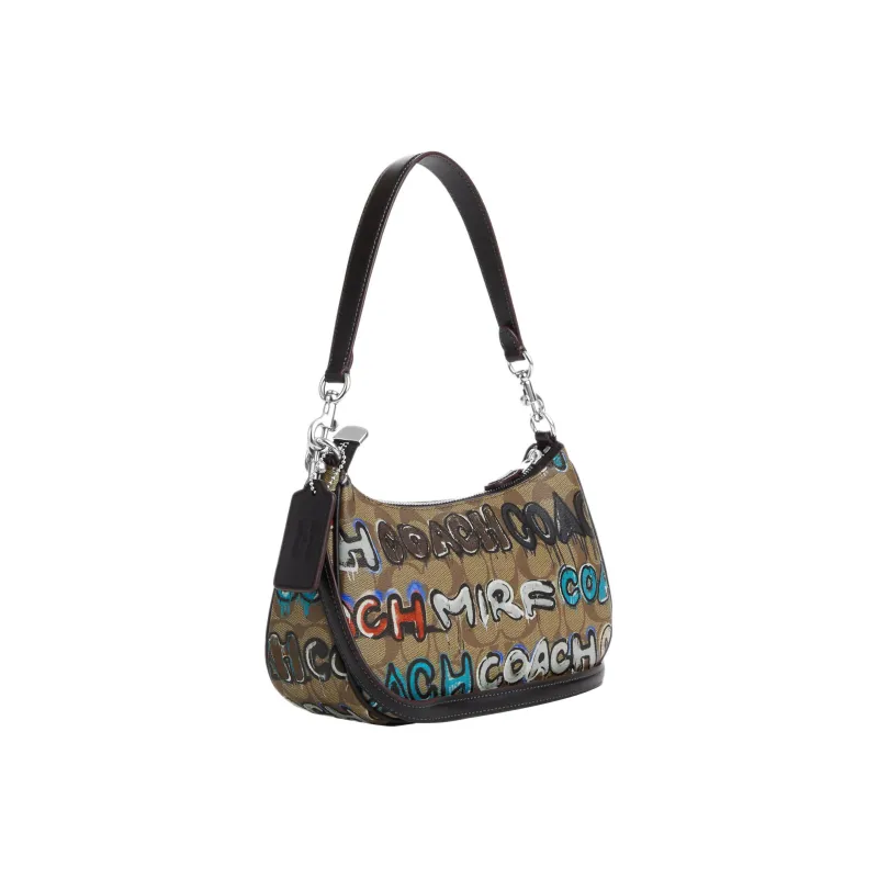 COACH X Mint + Serf Teri 24 Shoulder Bag In Signature Canvas-2