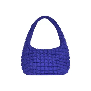 COS Polyester Cloud Bag Handbag Shoulder Bag Women's Blue