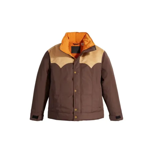 Levis Jacket Men Brown