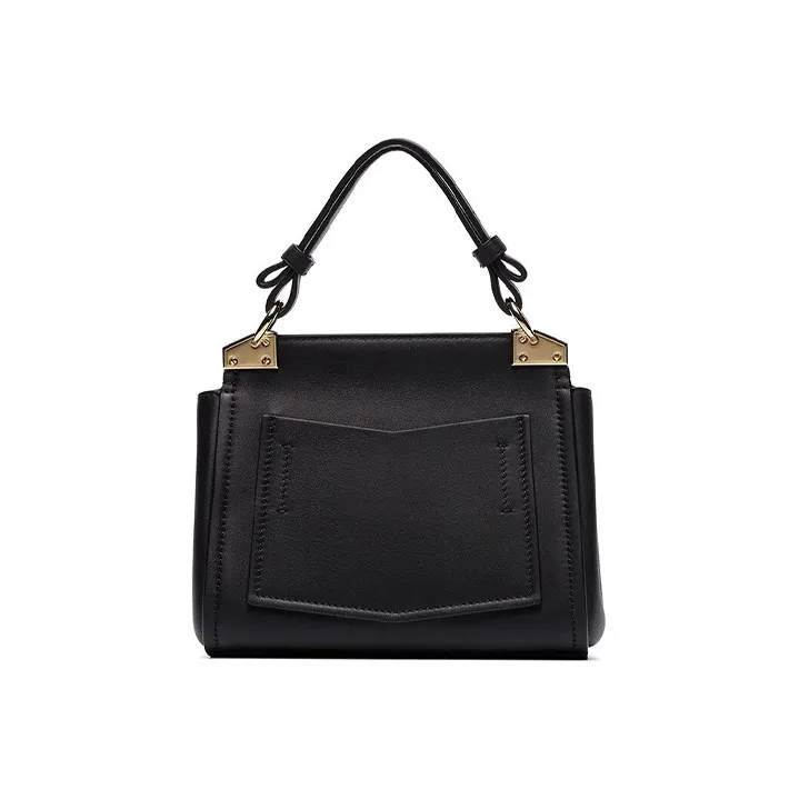 GIVENCHY Cow Leather One Shoulder Handbag Mini Women's Black-2