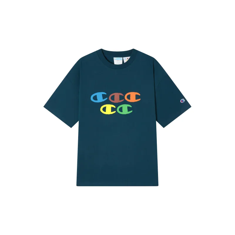Melting Sadness X Champion X Melting Sadness Co titled Series T Shirts Unisex-1