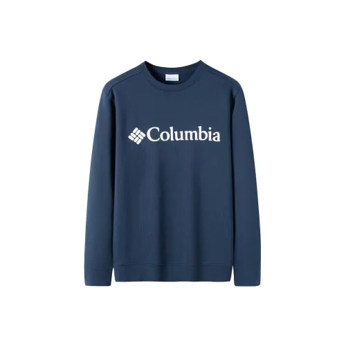 Columbia Sweatshirts Men Navy Blue