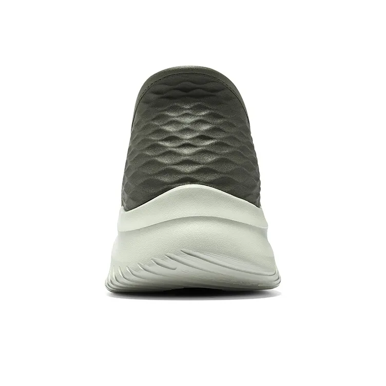 Skechers Ultra Flex 3.0 Hands Free Slip Ins Anti Slip Wear Resistant Low Top Casual Shoes Men's Brown-4