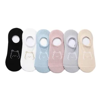 Lanza No-Show Socks Women's 6 Pack