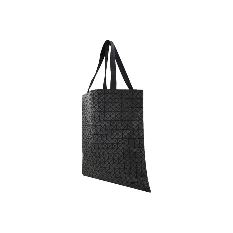 ISSEY MIYAKE Polyurethane Tote Bag Shopping Bag Handbag Shoulder Bag Regular Women's Black-2