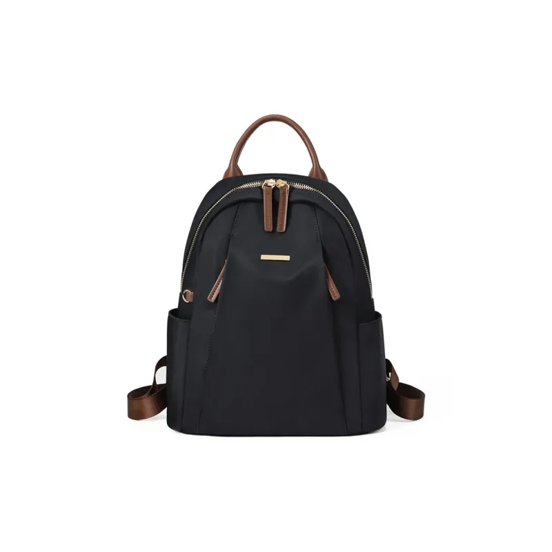 GOLF Fabric Backpack Medium Size Women's Apricot/Modern Gray/Elegant Black-7