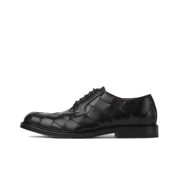 Bottega Veneta Tie Dress Shoes Men's Black
