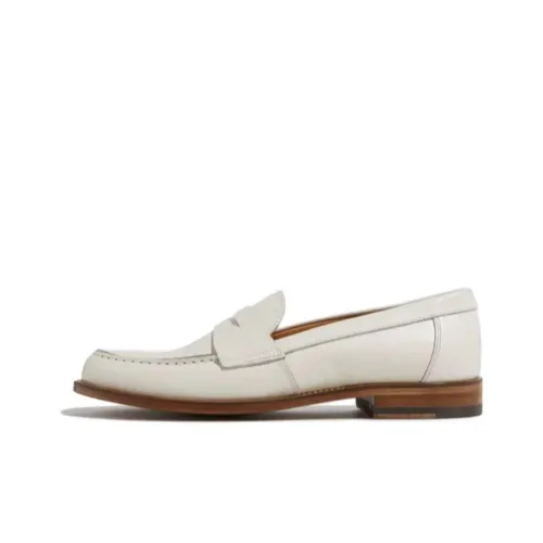 SCAROSSO Harper Leather Penny Loafers