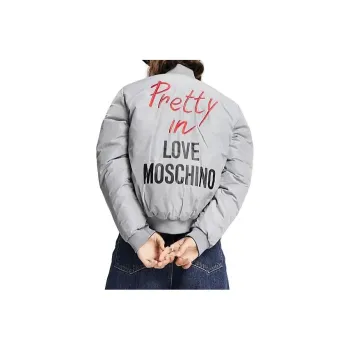 LOVE MOSCHINO Jackets Women's Gray