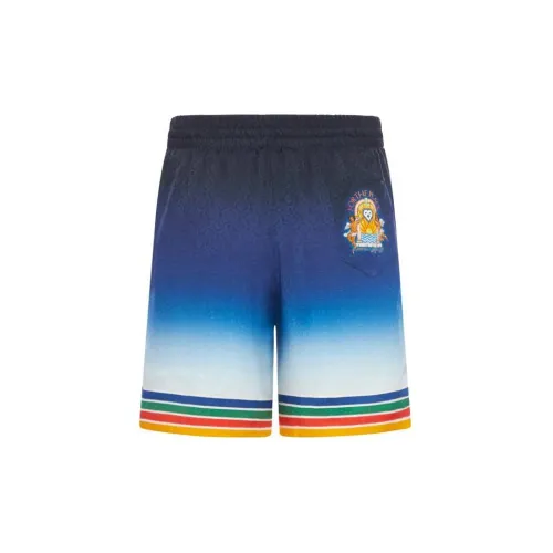 CASABLANCA Casual Shorts Men Gradient Blue