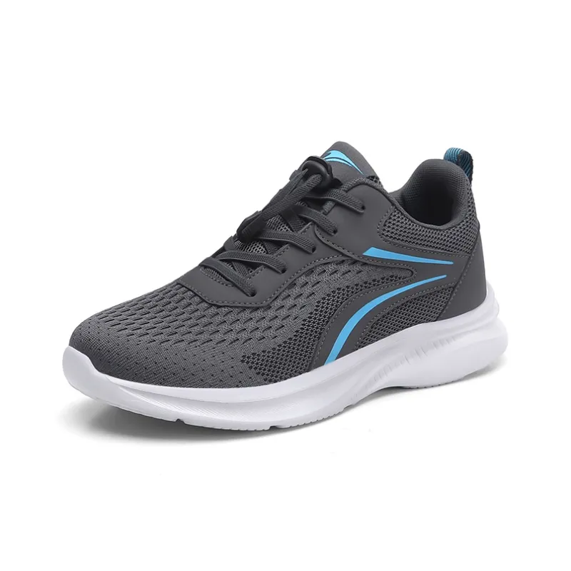 Kinglake Cushioned Slip Resistant Low Top Casual Shoes Unisex Dark Gray-2