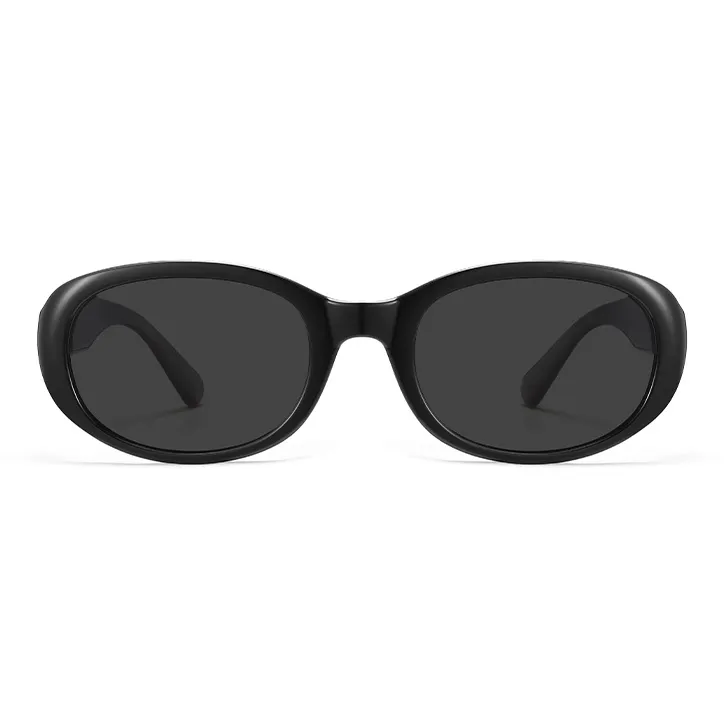 BERTHA TR/Memory Plastic Oval Sunglasses Unisex-2