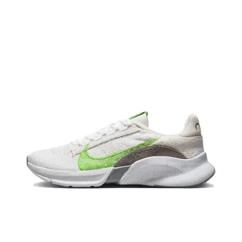 Nike SuperRep Go 3 Next Nature Slip-Resistant Low-Top Training Shoes Men's White Green
