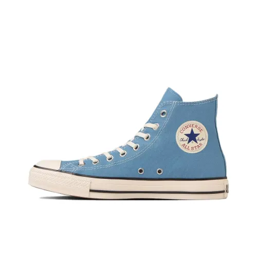 Converse All Star Canvas Shoes Unisex High-Top Fade-Resistant Blue