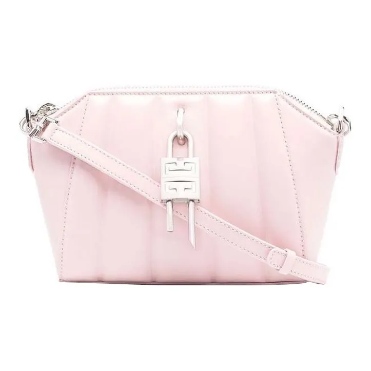 Givenchy Antigona Lock Bag Xs Pink-0