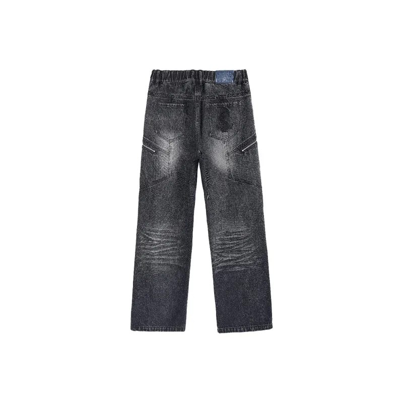 STK SMALL TOWN KID Jeans Unisex Black-1