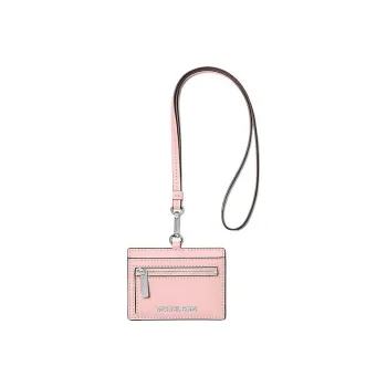 MICHAEL KORS Jet Set Travel Leather ID Card Holder, Wallet, Card Holder Women's Pink