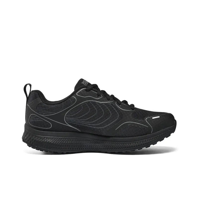 Skechers Go Run Consistent Anti Slip Wear Resistant Low Top Casual Running Shoes Women's All Black-1