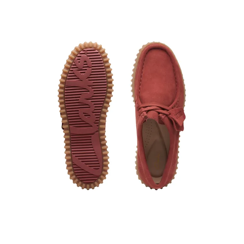 Clarks Street Collection Cushioning Low Top Casual Shoes Women's Deep Red-2