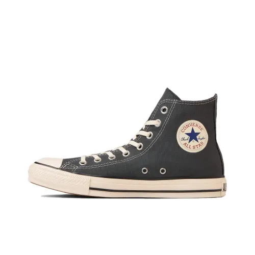 Converse All Star Canvas Shoes Unisex High-Top Off-White Black