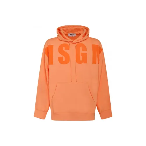 MSGM Sweatshirts Unisex Orange