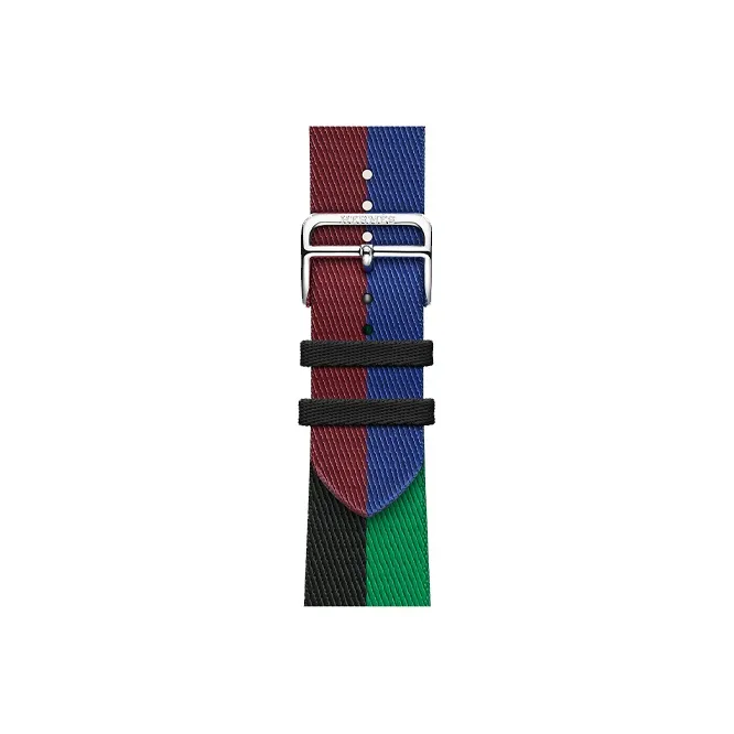 HERMES AppleWatch Nylon Watchband 45mm Unisex Multicolor H0009411 AA-0